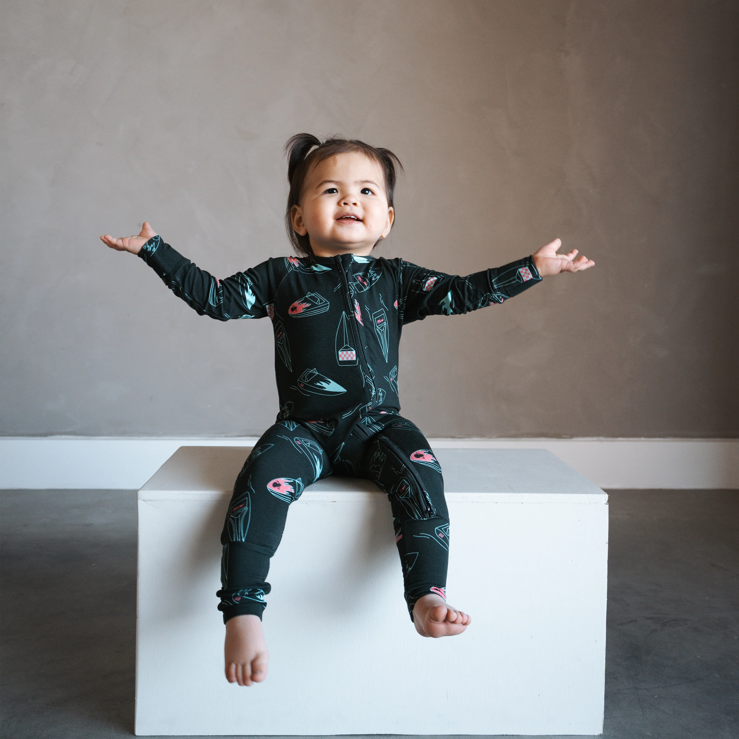 Court Culture x Everyday Leisure Midnight Marina Zip Romper 2 Court Culture x Everyday Leisure Midnight Marina Zip Romper