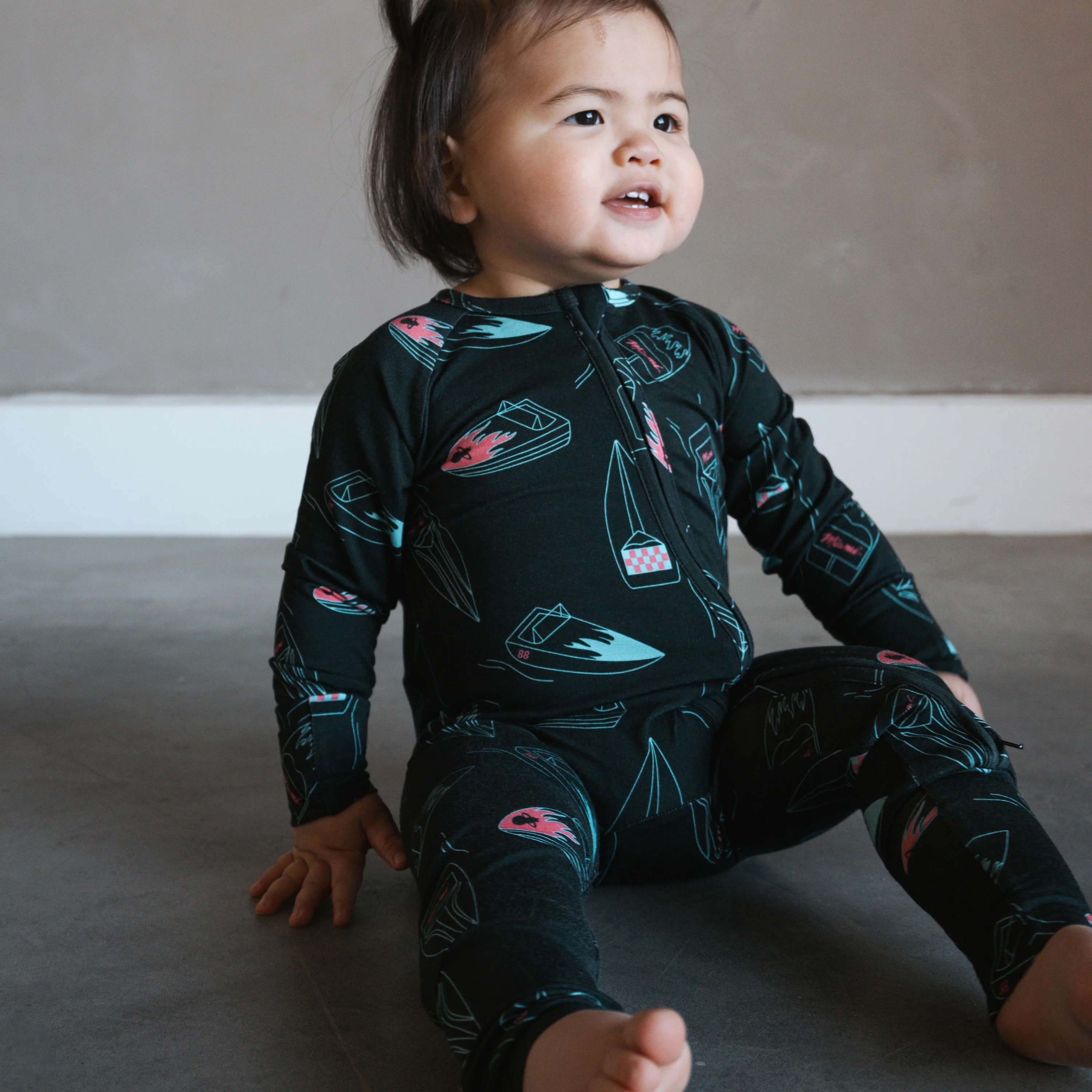 Court Culture x Everyday Leisure Midnight Marina Zip Romper 3 Court Culture x Everyday Leisure Midnight Marina Zip Romper