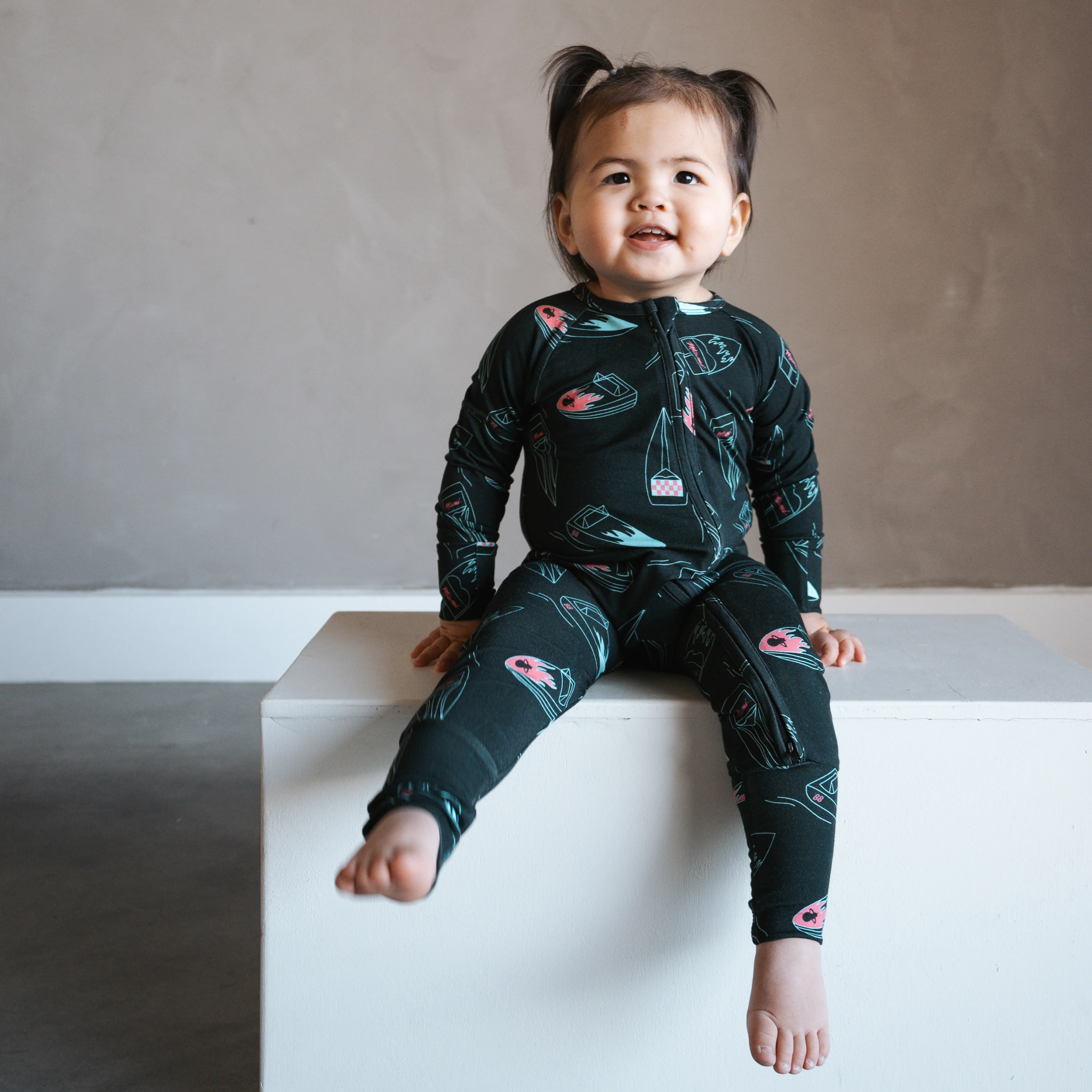 Court Culture x Everyday Leisure Midnight Marina Zip Romper 4 Court Culture x Everyday Leisure Midnight Marina Zip Romper