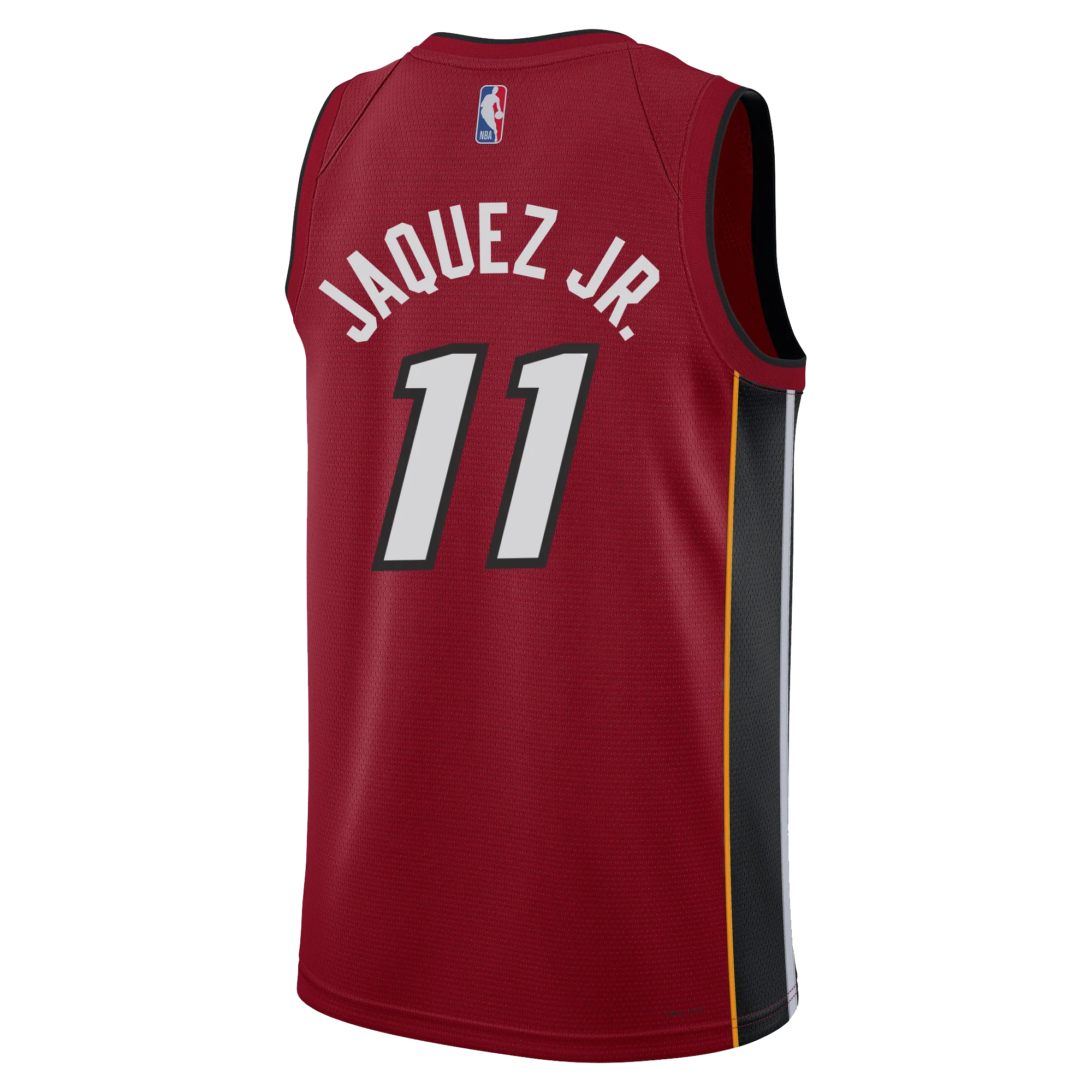 Jaime Jaquez Jr. Nike Jordan Brand Miami HEAT Statement Red Swingman Jersey 2 Jaime Jaquez Jr. Nike Jordan Brand Miami HEAT Statement Red Swingman Jersey
