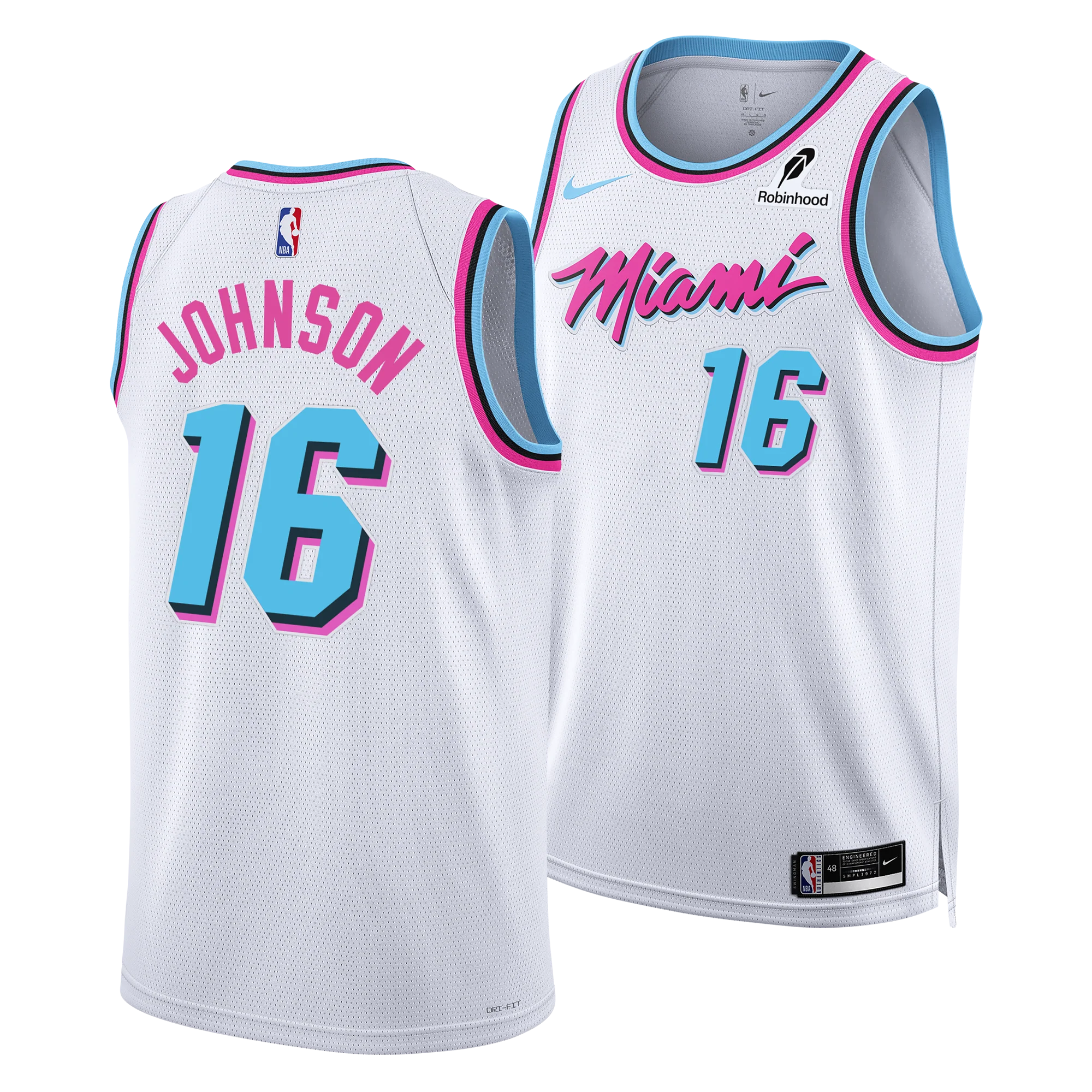 Keshad Johnson Nike Original Vice Youth Swingman Jersey 3 Keshad Johnson Nike Original Vice Youth Swingman Jersey