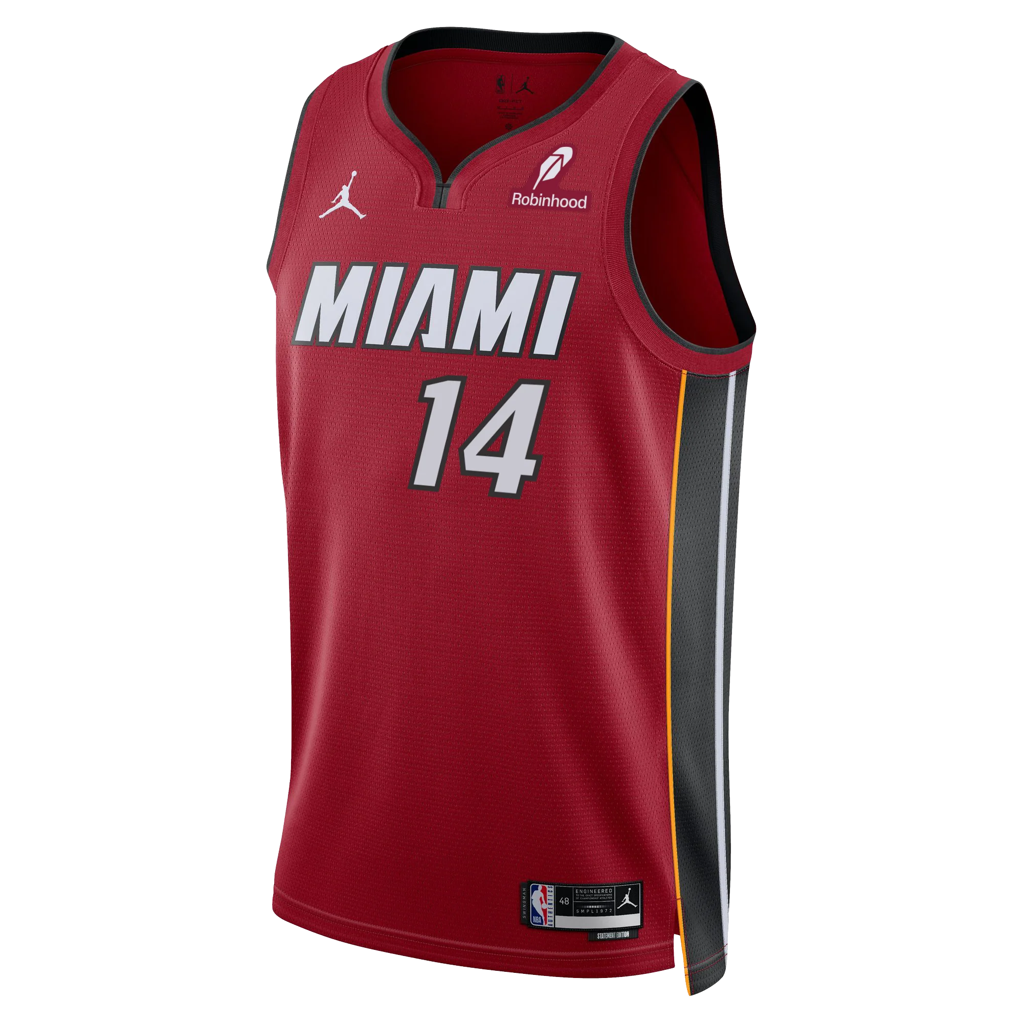 Tyler Herro Nike Jordan Brand Miami HEAT Statement Red Swingman Jersey