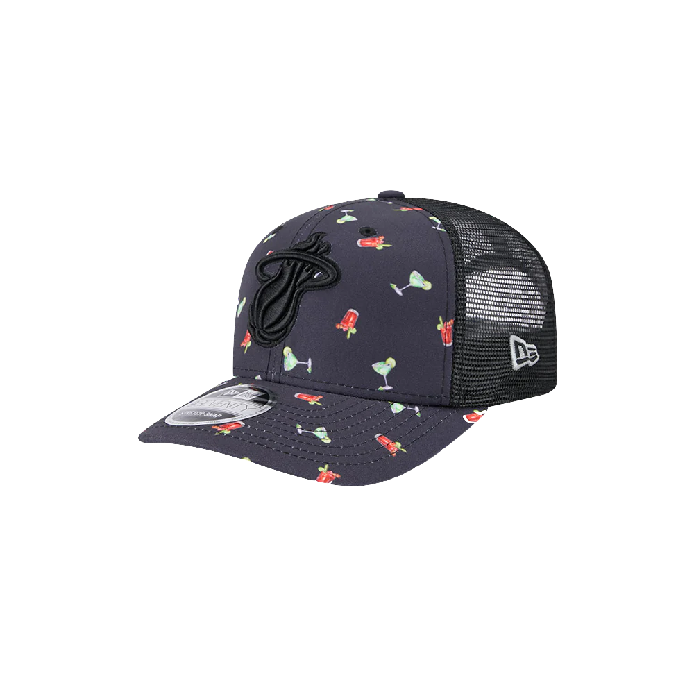 New Era Miami HEAT Cocktail Snapback 3 New Era Miami HEAT Cocktail Snapback