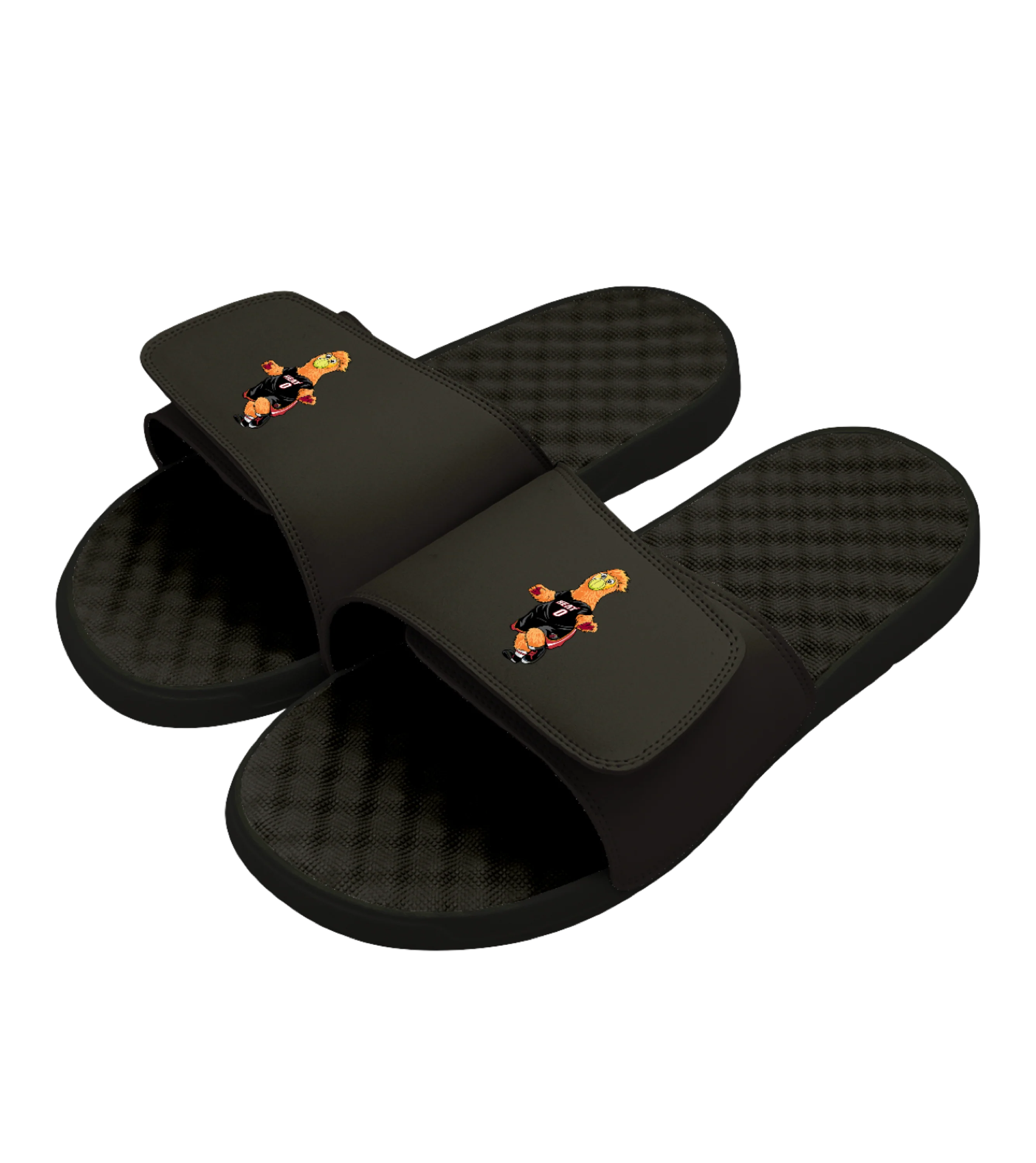 ISlide Miami HEAT Burnie Black Sandals 2 ISlide Miami HEAT Burnie Black Sandals