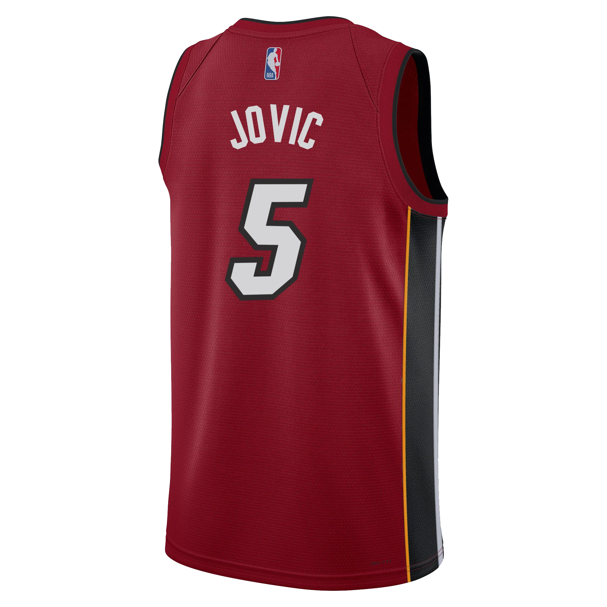 Nikola Jović Nike Jordan Brand Miami HEAT Statement Red Swingman Jersey 2 Nikola Jović Nike Jordan Brand Miami HEAT Statement Red Swingman Jersey