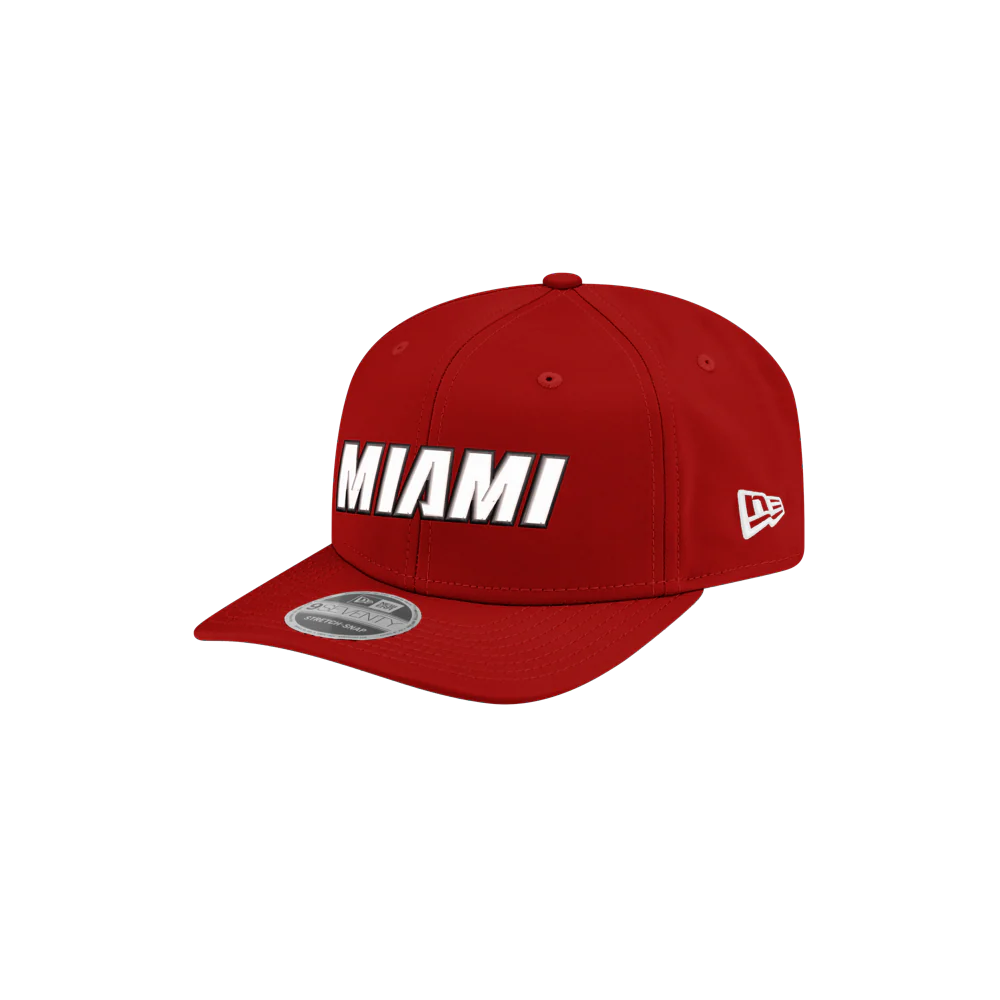 New Era Miami HEAT Statement 970 Snapback 4 New Era Miami HEAT Statement 970 Snapback