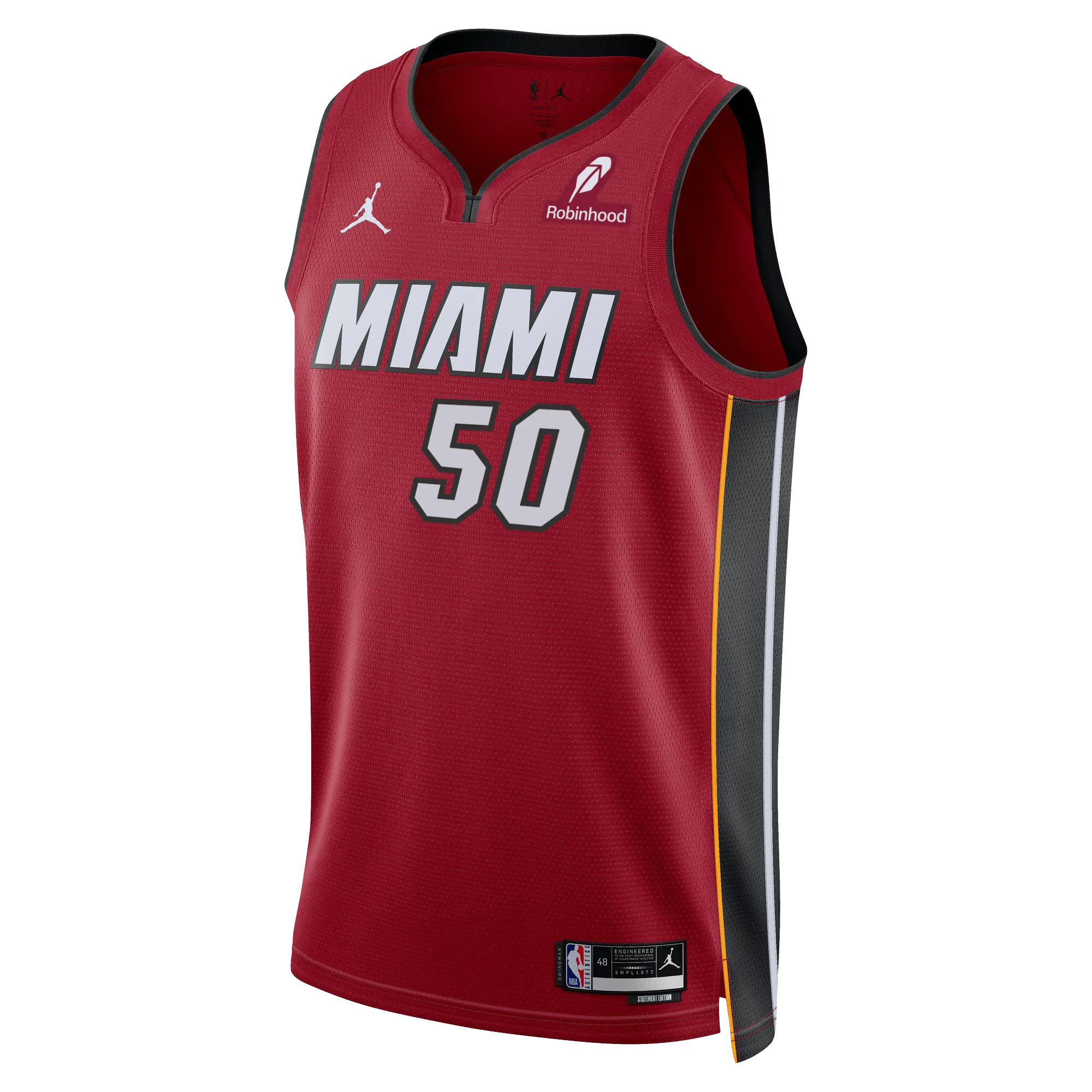 Vladislav Goldin Nike Jordan Brand Miami HEAT Statement Red Swingman Jersey