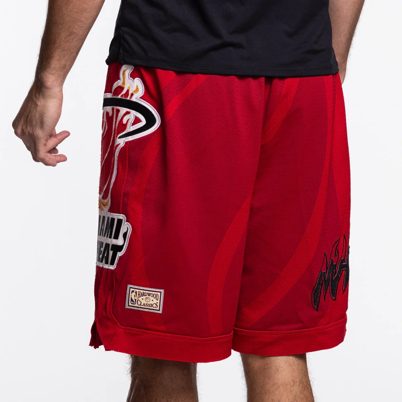 Mitchell & Ness x Purple Brand Miami HEAT Mesh Shorts 4 Mitchell & Ness x Purple Brand Miami HEAT Mesh Shorts