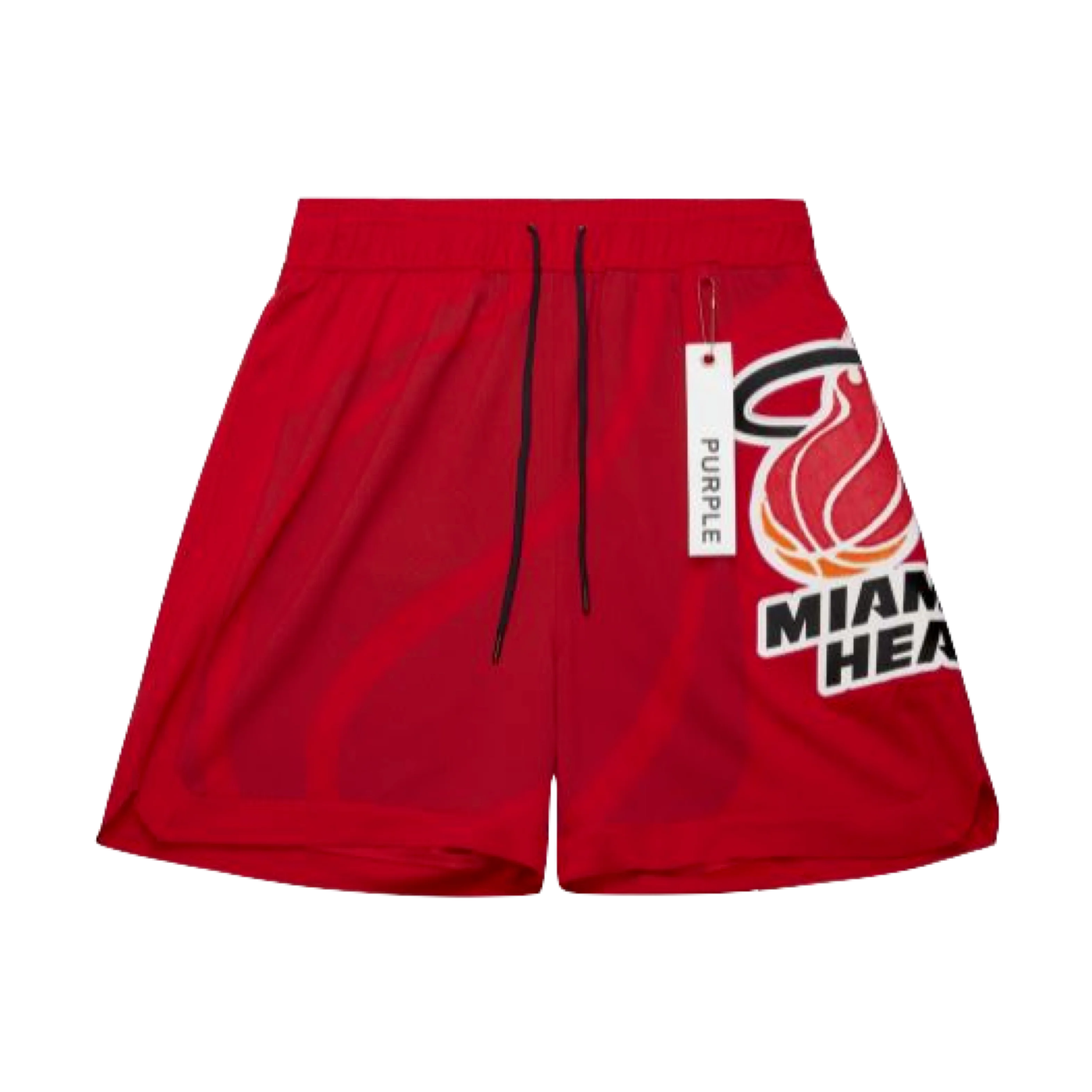 Mitchell & Ness x Purple Brand Miami HEAT Mesh Shorts 5 Mitchell & Ness x Purple Brand Miami HEAT Mesh Shorts