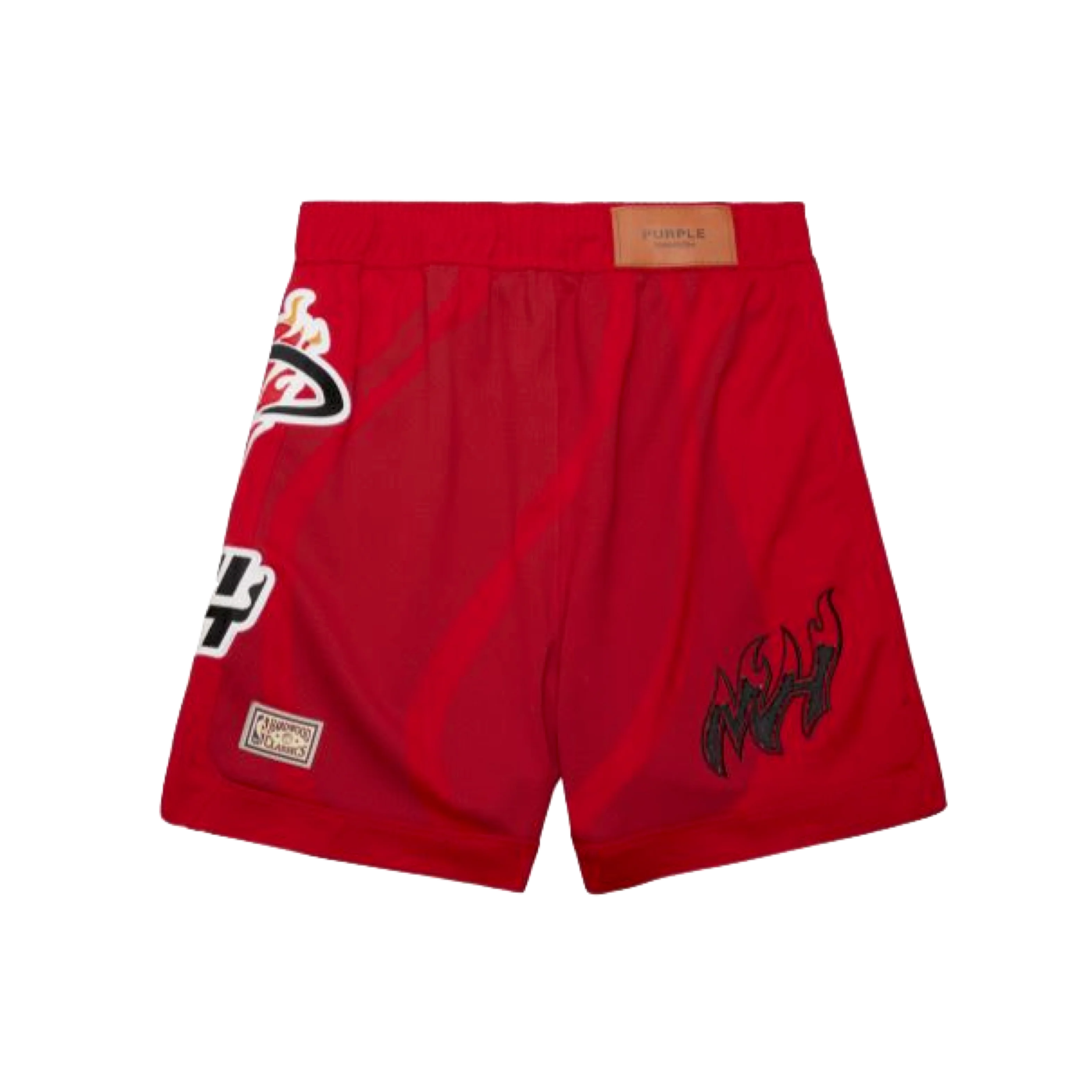 Mitchell & Ness x Purple Brand Miami HEAT Mesh Shorts 6 Mitchell & Ness x Purple Brand Miami HEAT Mesh Shorts