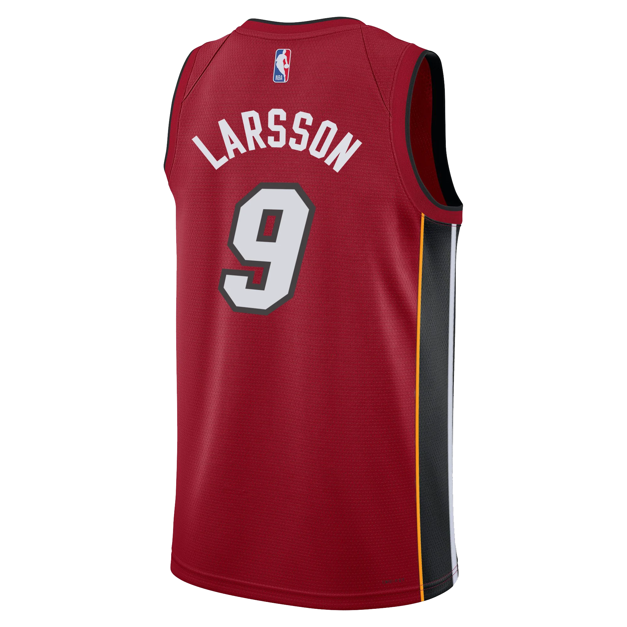 Pelle Larsson Nike Jordan Brand Miami HEAT Statement Red Swingman Jersey 2 Pelle Larsson Nike Jordan Brand Miami HEAT Statement Red Swingman Jersey