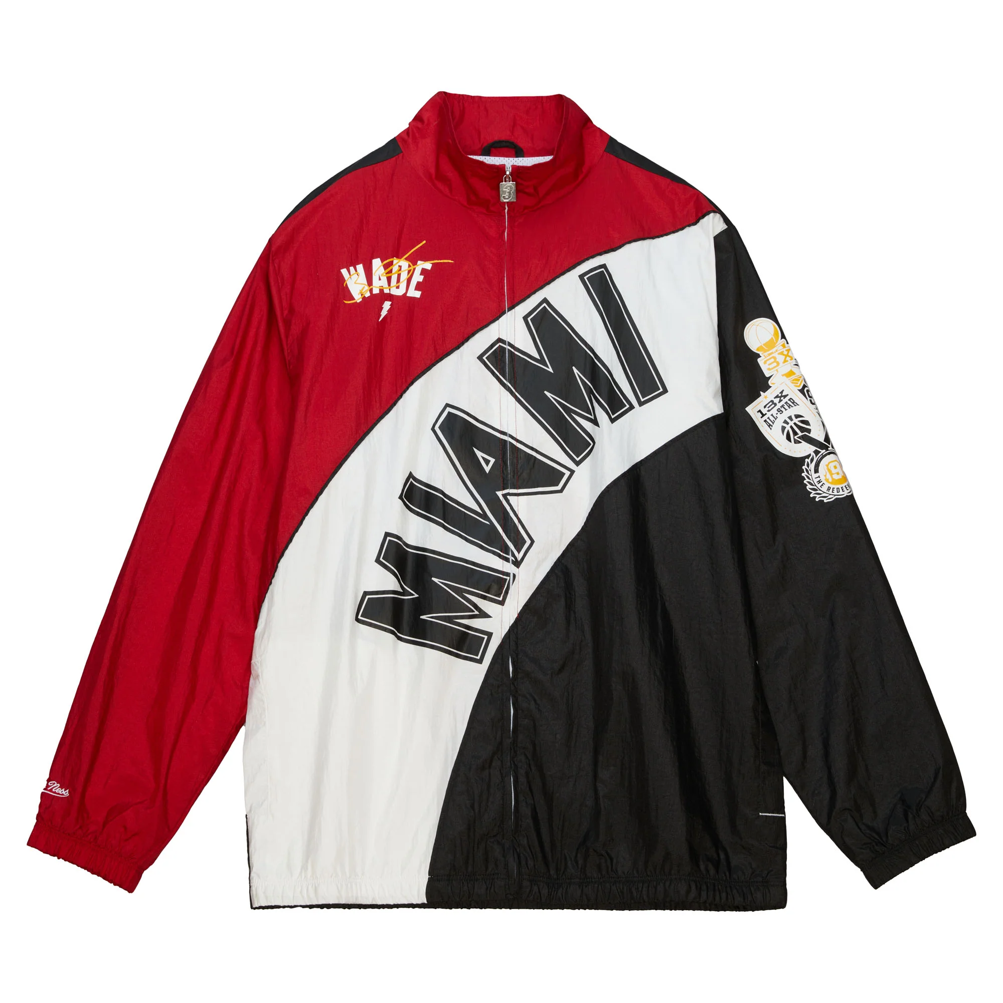 Court Culture x Mitchell and Ness Wade HOF Warm-Up Jacket 5 Court Culture x Mitchell and Ness Wade HOF Warm-Up Jacket