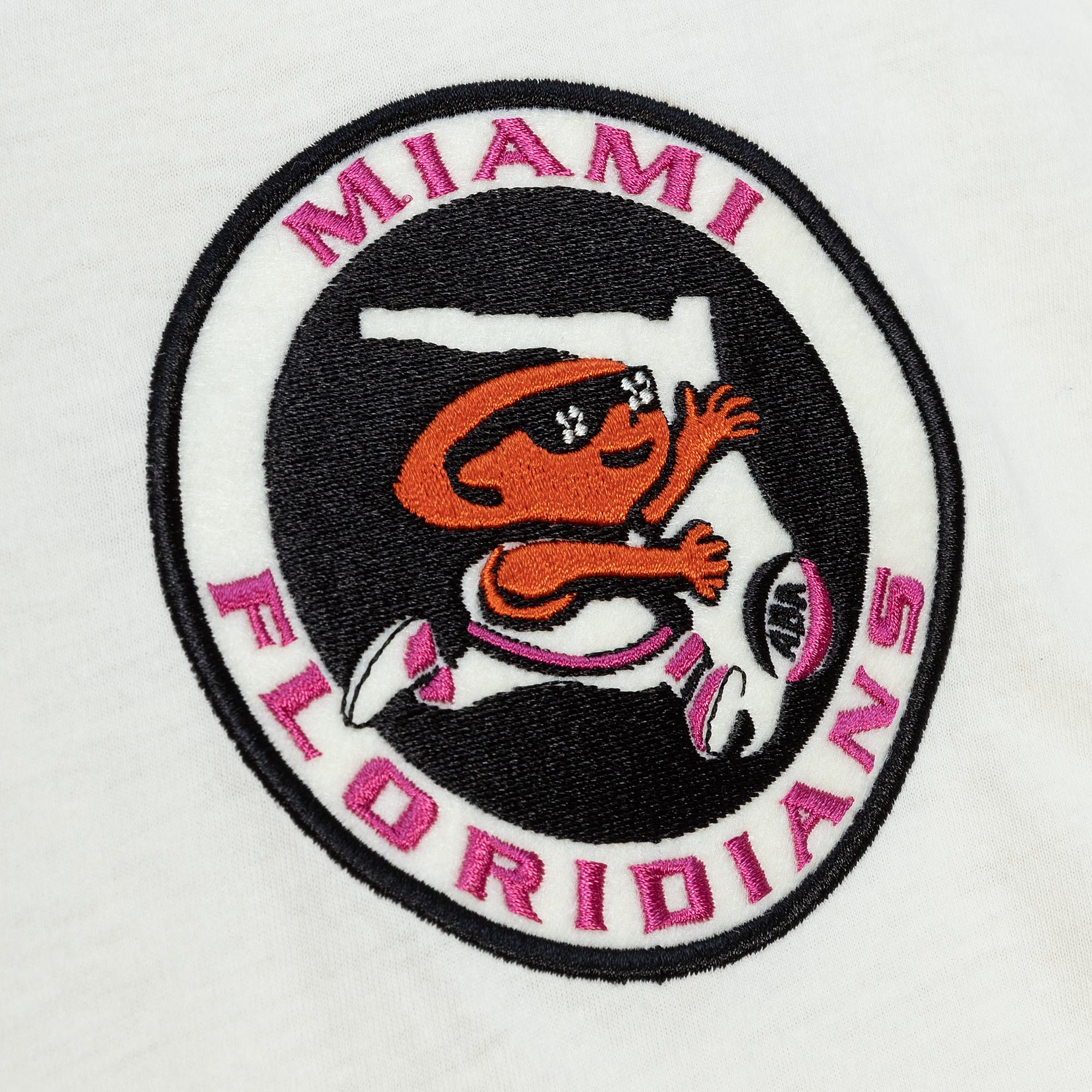 Court Culture X Mitchell and Ness Floridians Raglan Tee 3 Court Culture X Mitchell and Ness Floridians Raglan Tee