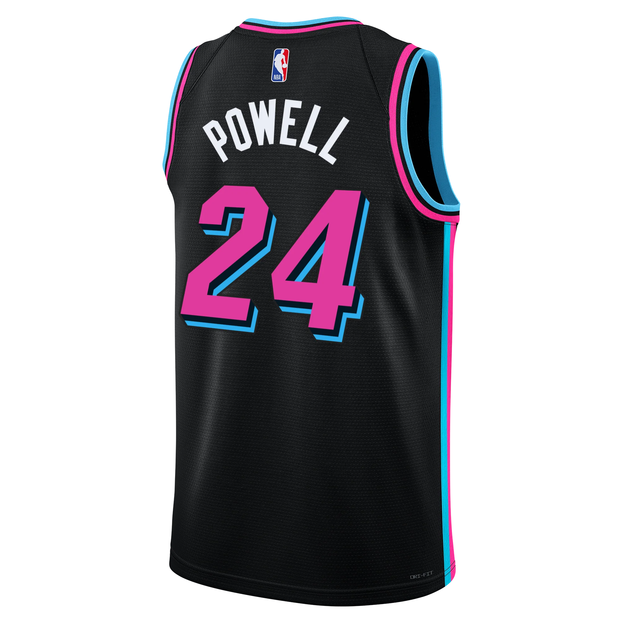 Norman Powell Nike Original Vice Nights Youth Swingman Jersey - All-Star Patch 2 Norman Powell Nike Original Vice Nights Youth Swingman Jersey