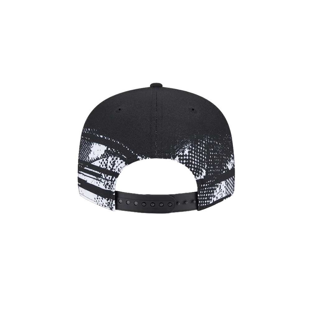 New Era Miami HEAT 2024 Tipoff Black and White Snapback 2 New Era Miami HEAT 2024 Tipoff Black and White Snapback