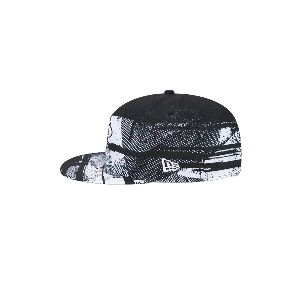 New Era Miami HEAT 2024 Tipoff Black and White Snapback 4 New Era Miami HEAT 2024 Tipoff Black and White Snapback