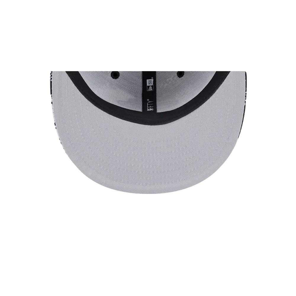 New Era Miami HEAT 2024 Tipoff Black and White Snapback 7 New Era Miami HEAT 2024 Tipoff Black and White Snapback