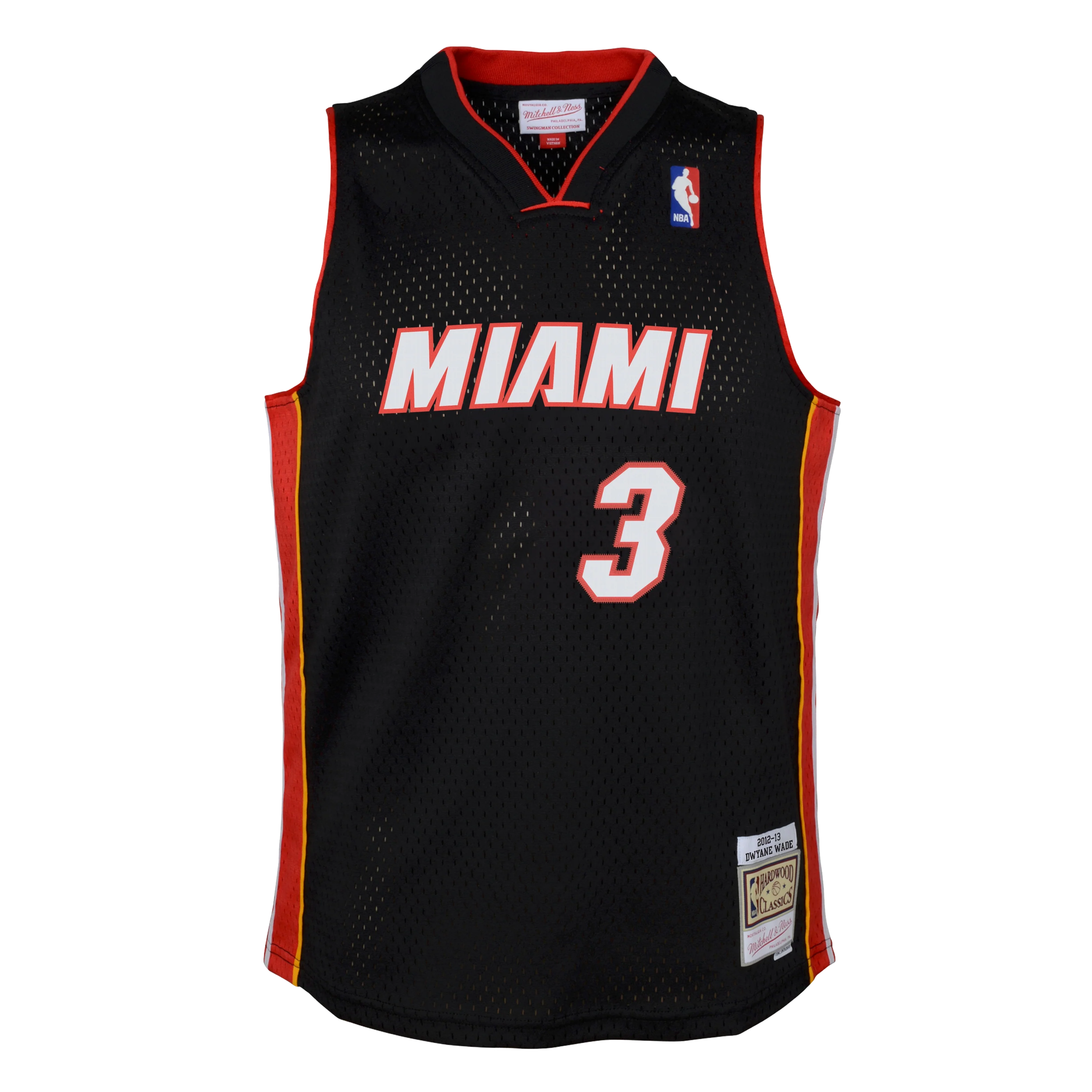 Dwyane Wade Mitchell & Ness Miami HEAT 2012-13 Kids Swingman Jersey 1 Dwyane Wade Mitchell & Ness Miami HEAT 2012-13 Toddler Swingman Jersey