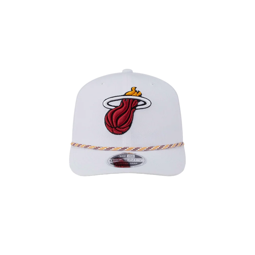 New Era Miami HEAT Flame Rope Snapback 1 New Era Miami HEAT Flame Rope Snapback