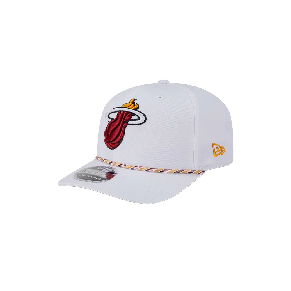 New Era Miami HEAT Flame Rope Snapback 3 New Era Miami HEAT Flame Rope Snapback
