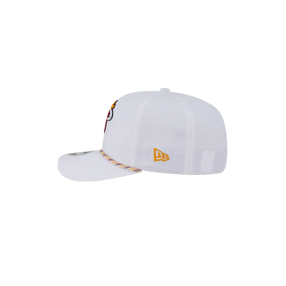 New Era Miami HEAT Flame Rope Snapback 4 New Era Miami HEAT Flame Rope Snapback