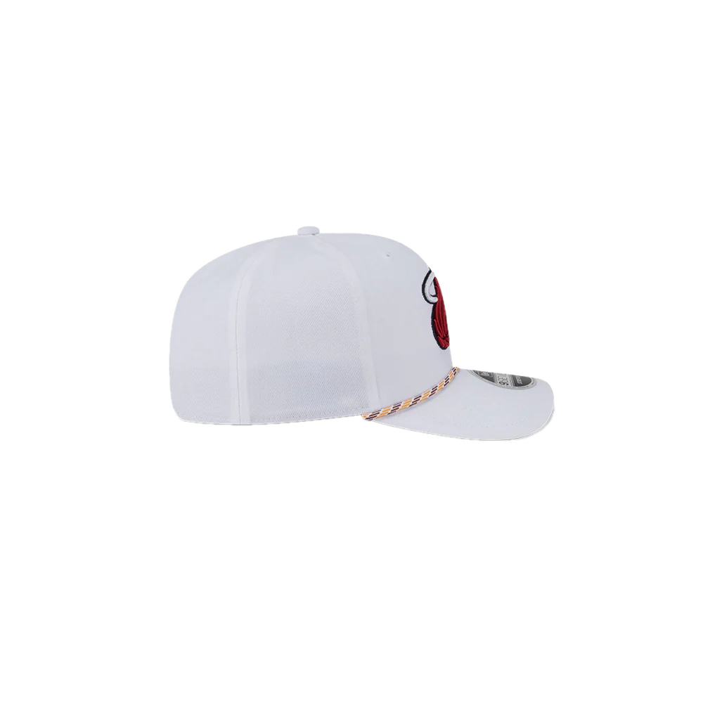 New Era Miami HEAT Flame Rope Snapback 6 New Era Miami HEAT Flame Rope Snapback