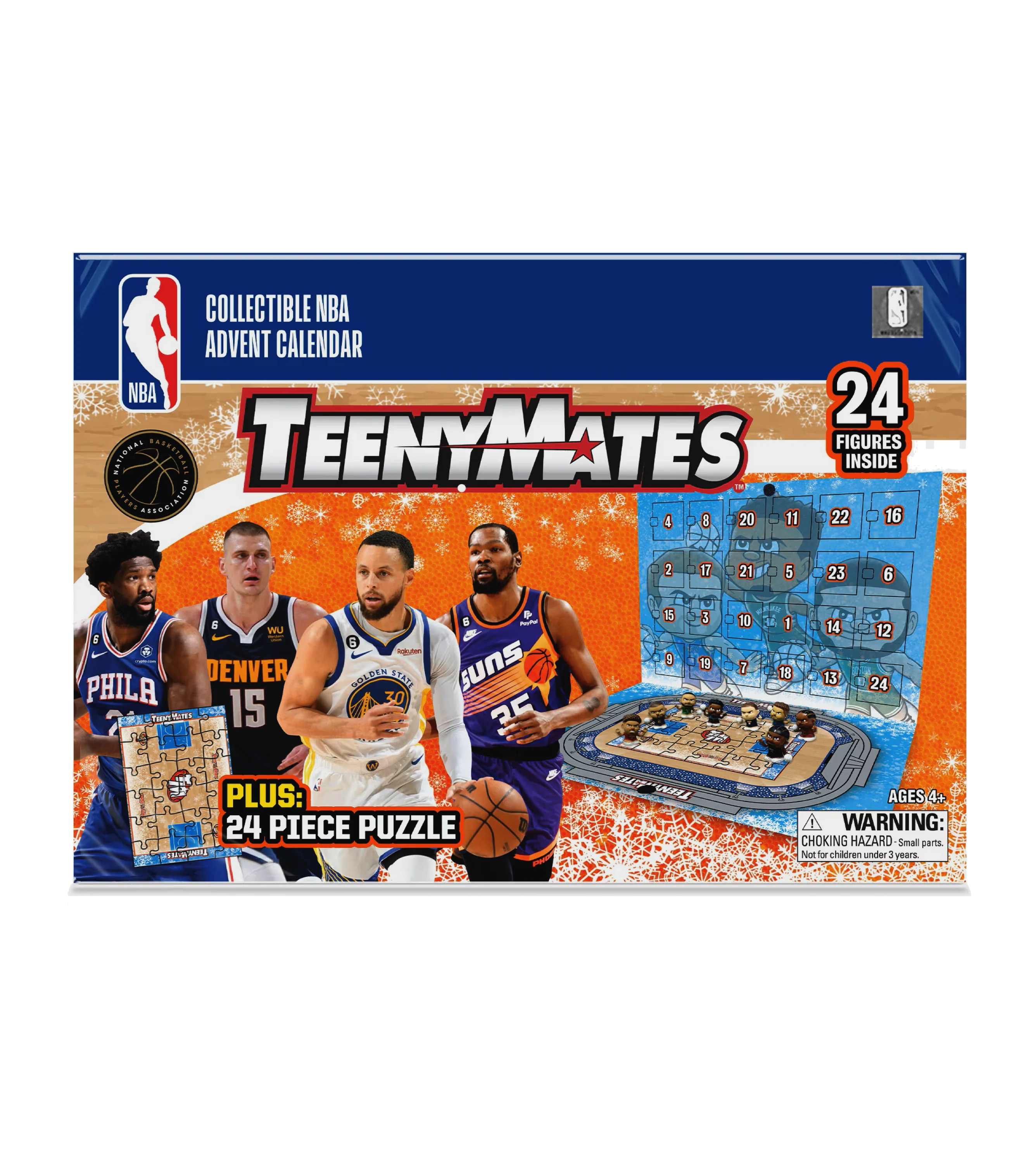 NBA Teenymates 2024 Advent Calendar 5 NBA Teenymates 2024 Advent Calendar