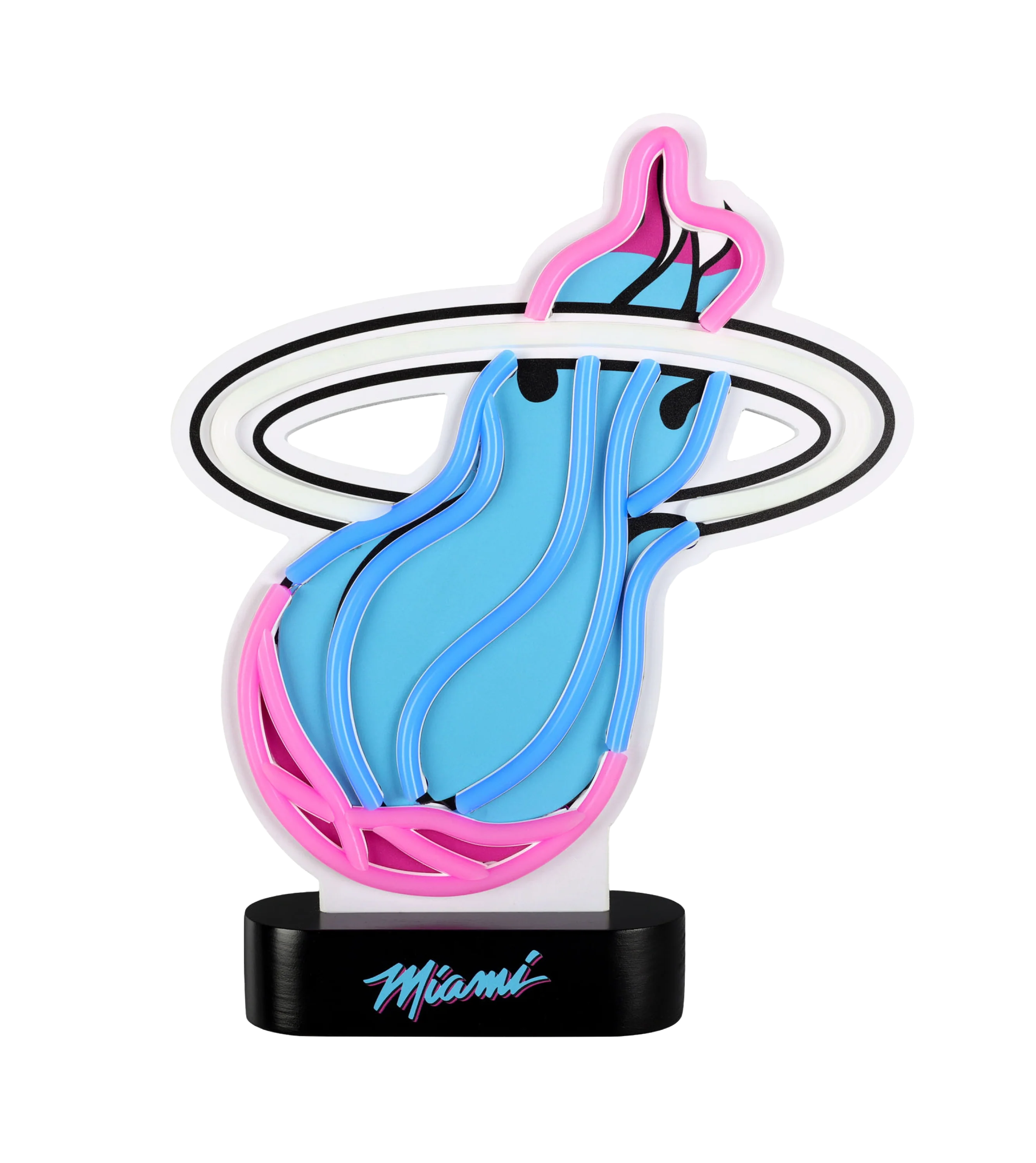 Miami HEAT Original Vice Table Top Neon Sign 1 Miami HEAT Original Vice Table Top Neon Sign
