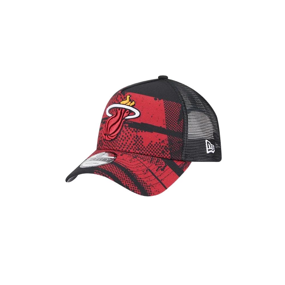New Era Miami HEAT 2024 Tipoff Trucker Snapback 3 New Era Miami HEAT 2024 Tipoff Trucker Snapback
