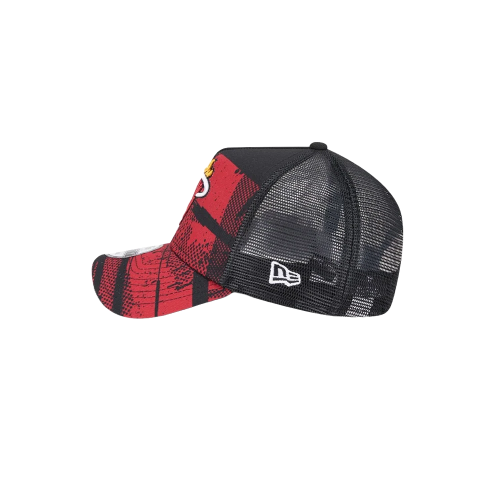 New Era Miami HEAT 2024 Tipoff Trucker Snapback 4 New Era Miami HEAT 2024 Tipoff Trucker Snapback