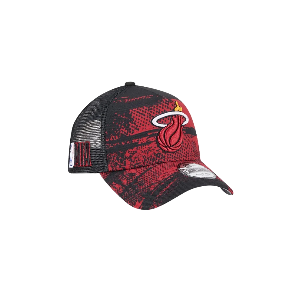 New Era Miami HEAT 2024 Tipoff Trucker Snapback 5 New Era Miami HEAT 2024 Tipoff Trucker Snapback