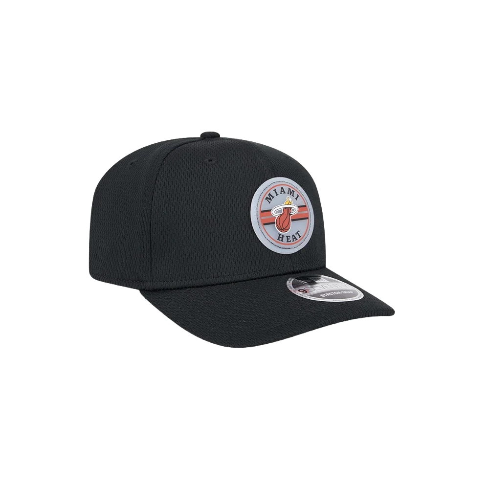 New Era Miami HEAT Patch Mesh Snapback 5 New Era Miami HEAT Patch Mesh Snapback
