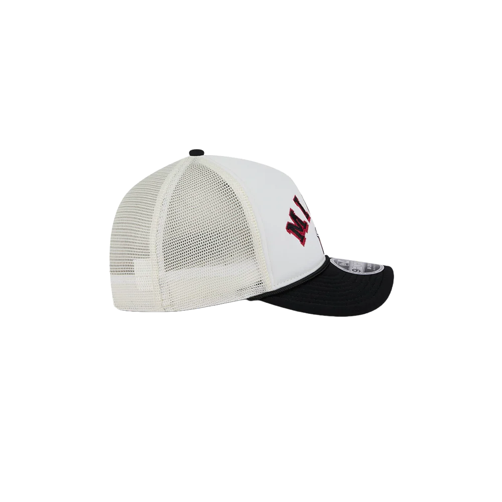 New Era Miami HEAT Wordmark Rope Snapback 6 New Era Miami HEAT Wordmark Rope Snapback