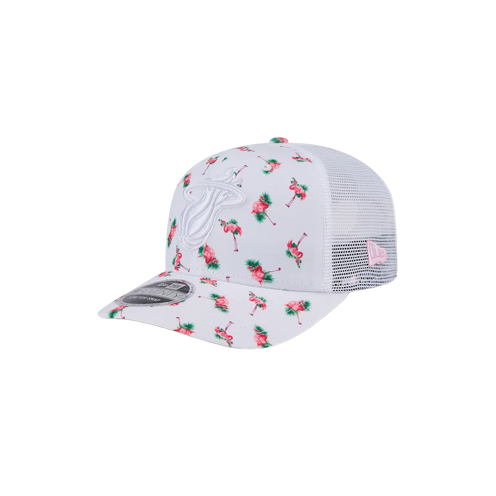 New Era Miami HEAT Flamingo Snapback 3 New Era Miami HEAT Flamingo Snapback