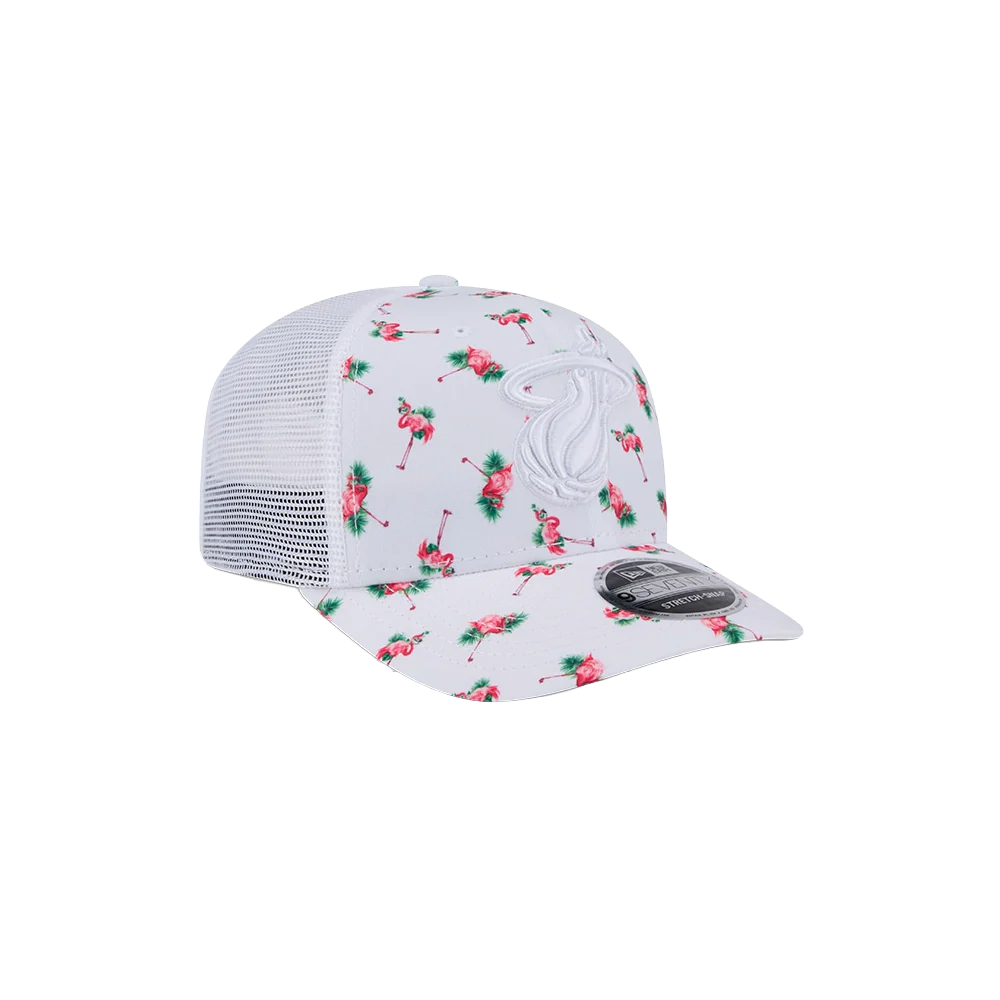 New Era Miami HEAT Flamingo Snapback 5 New Era Miami HEAT Flamingo Snapback