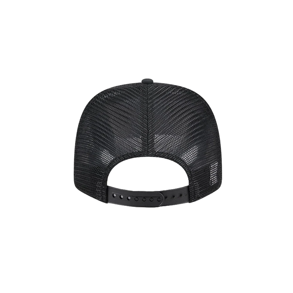New Era Miami HEAT Stripe Trucker Stretch Snapback 2 New Era Miami HEAT Stripe Trucker Stretch Snapback