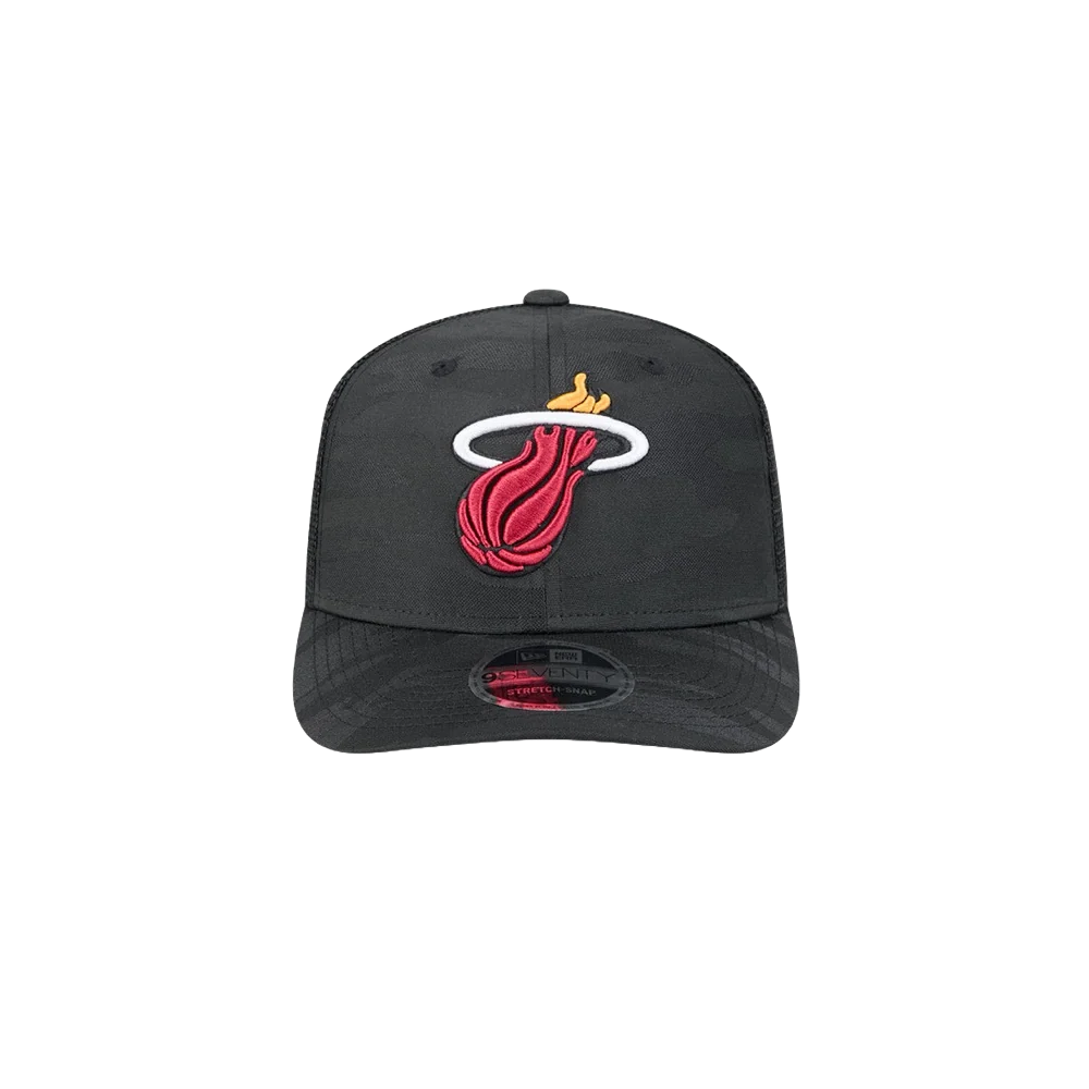 New Era Miami HEAT Camo Trucker Snapback 1 New Era Miami HEAT Camo Trucker Snapback