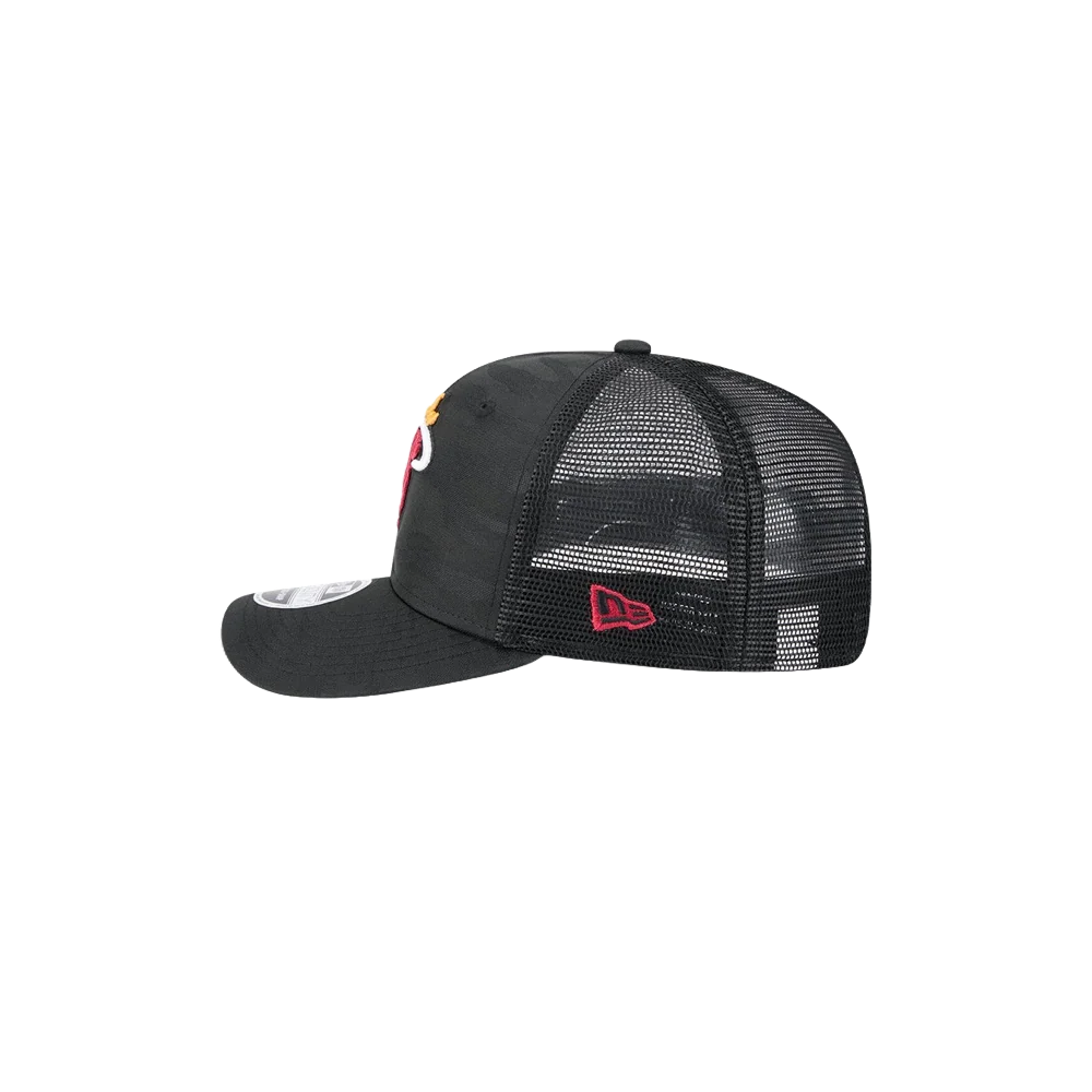 New Era Miami HEAT Camo Trucker Snapback 4 New Era Miami HEAT Camo Trucker Snapback