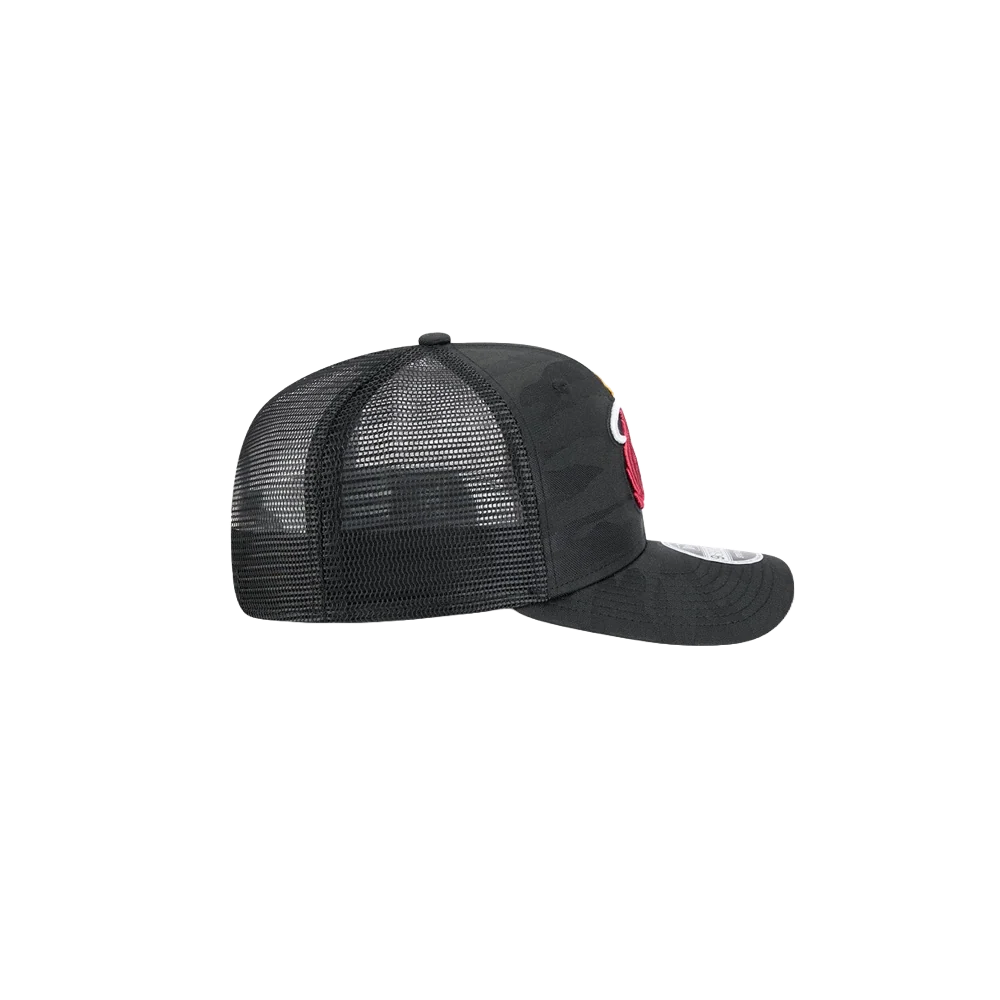 New Era Miami HEAT Camo Trucker Snapback 6 New Era Miami HEAT Camo Trucker Snapback