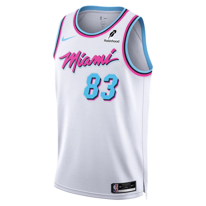 Bam Adebayo Nike Original Vice “83-Point Game” Swingman Jersey 2 Bam Adebayo Nike Original Vice “83-Point Game” Swingman Jersey