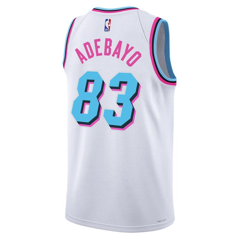 Bam Adebayo Nike Original Vice “83-Point Game” Swingman Jersey 3 Bam Adebayo Nike Original Vice “83-Point Game” Swingman Jersey