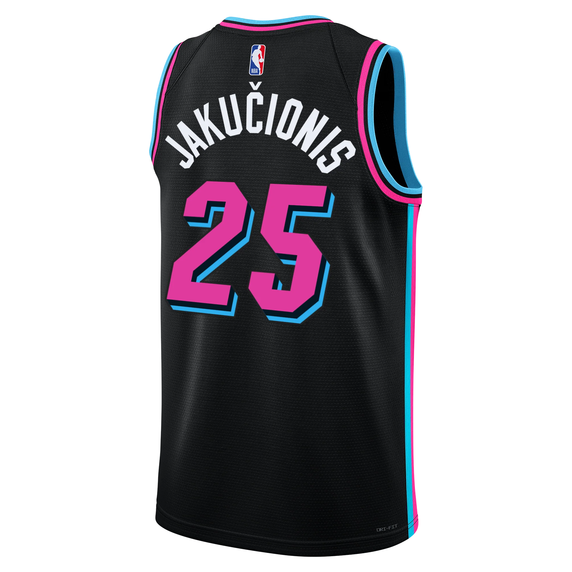 Kasparas Jakučionis Nike Original Vice Nights Youth Swingman Jersey 2 Kasparas Jakučionis Nike Original Vice Nights Youth Swingman Jersey