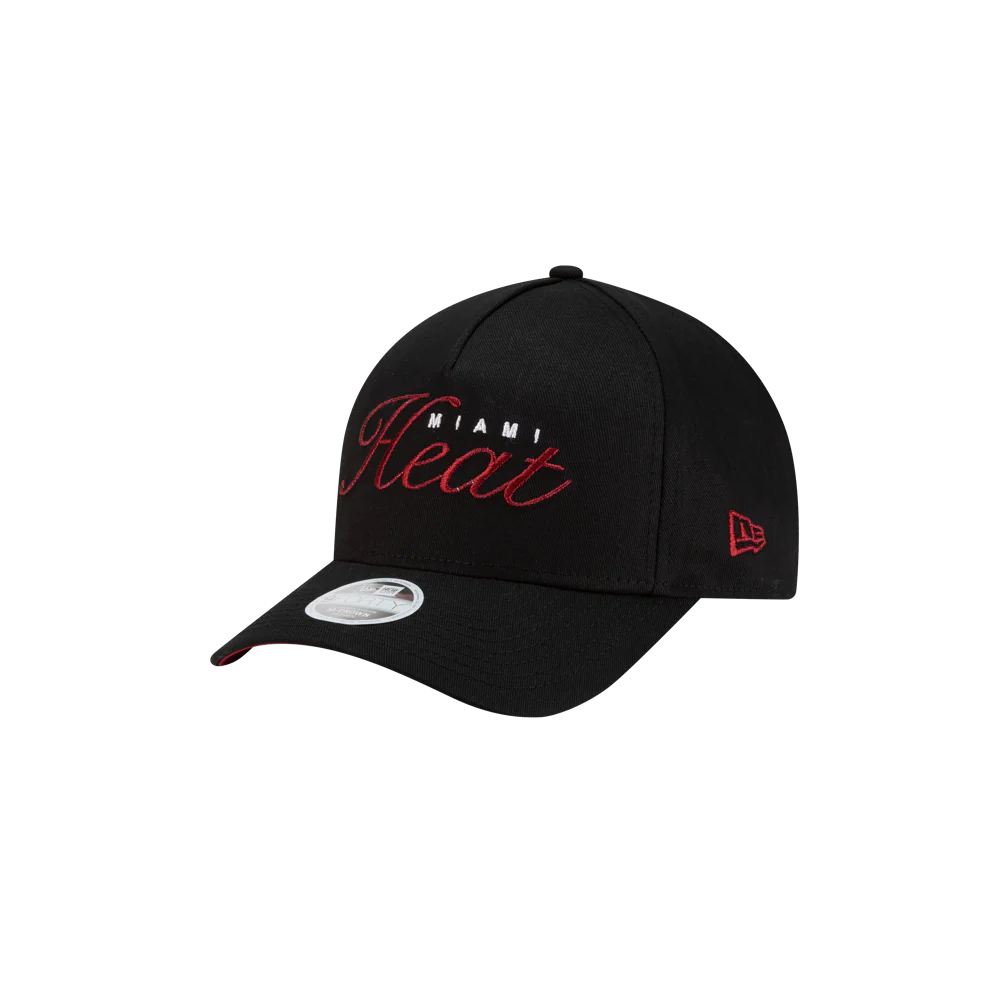 New Era Miami HEAT Metallic Women's Hat 3 New Era Miami HEAT Metallic Women's Hat