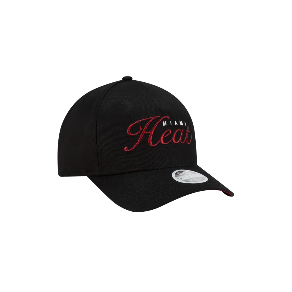 New Era Miami HEAT Metallic Women's Hat 5 New Era Miami HEAT Metallic Women's Hat