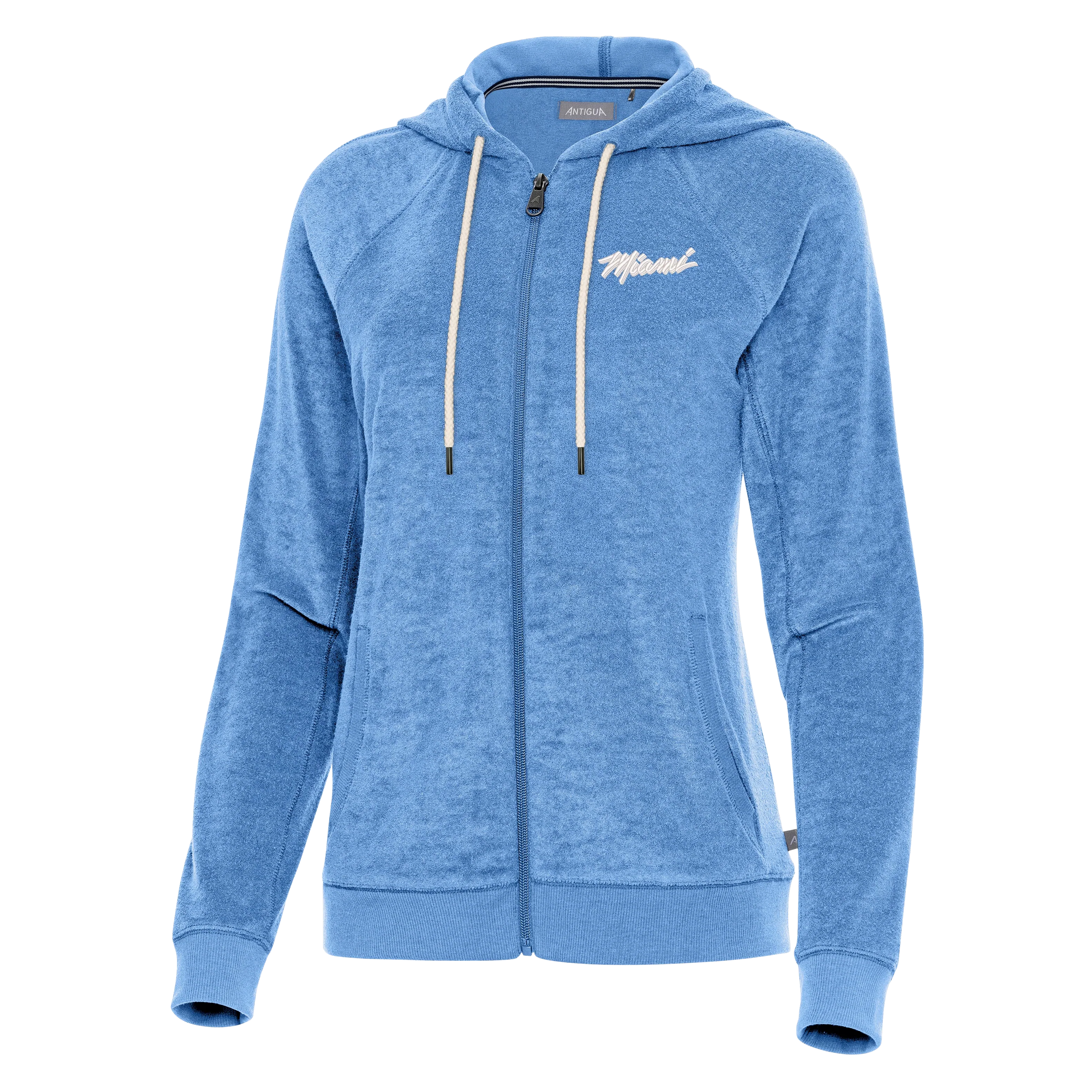 Antigua Miami HEAT Original Vice Nights Women's Zip Up Jacket 3 Antigua Miami HEAT Original Vice Nights Women's Zip Up Jacket