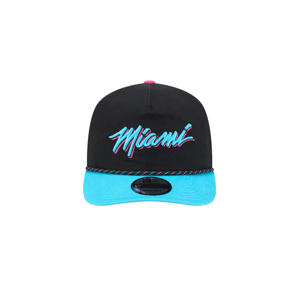 New Era Miami HEAT Original Vice Nights Rope Snapback