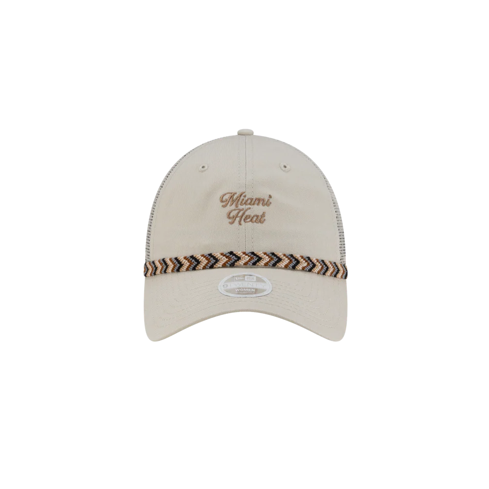 New Era Miami HEAT Fishtail Women's Trucker Hat