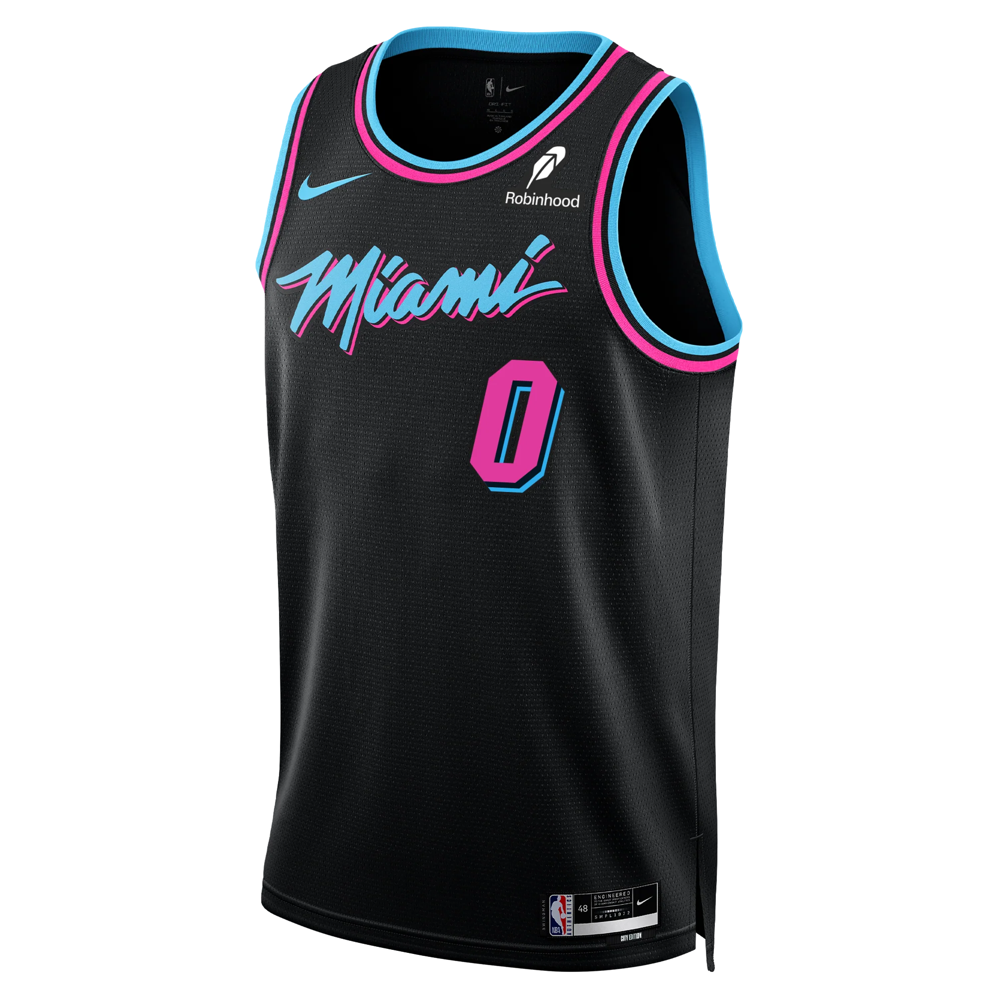 Simone Fontecchio Nike Original Vice Nights Youth Swingman Jersey