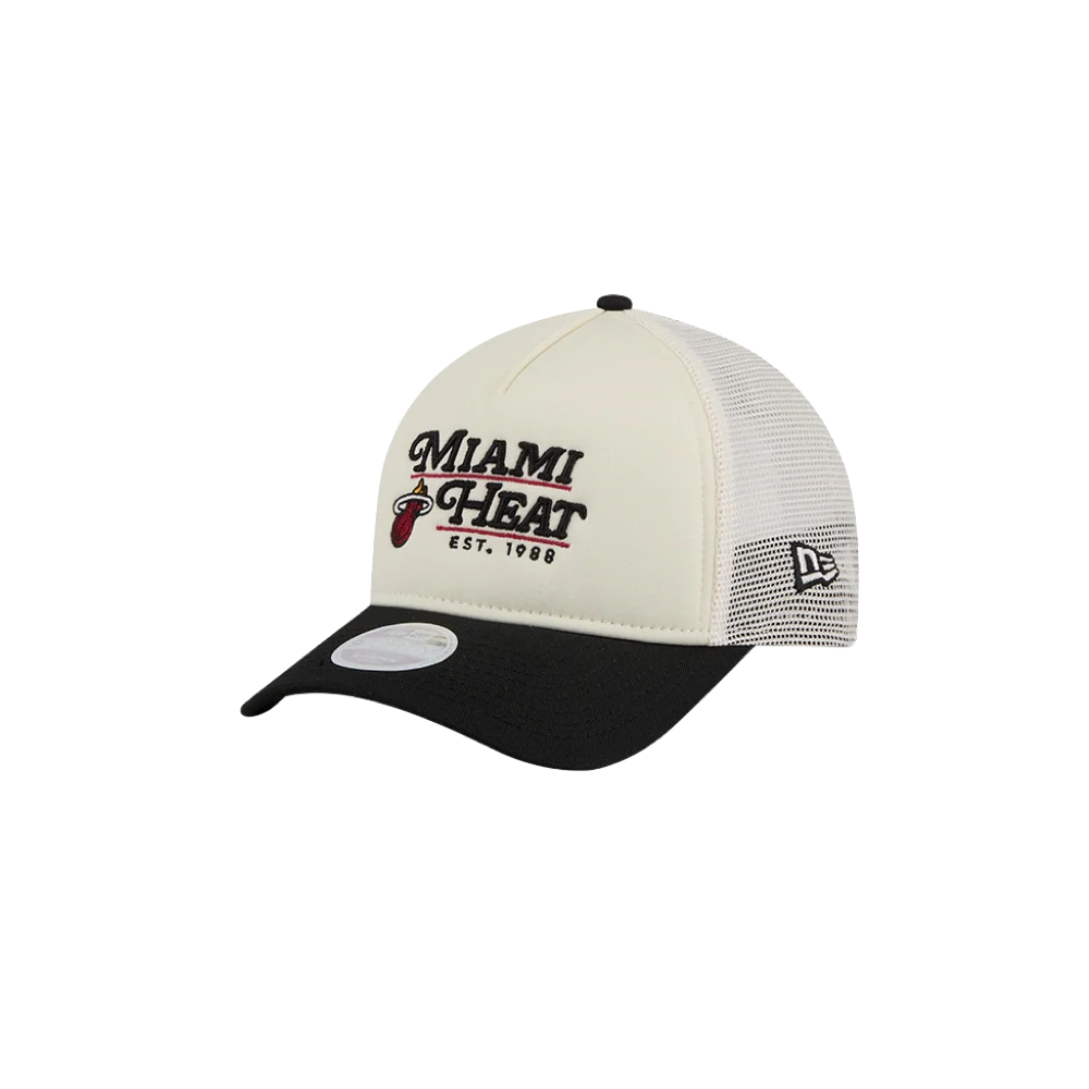New Era Miami HEAT Retro A-Frame Snapback 3 New Era Miami HEAT Retro A-Frame Snapback