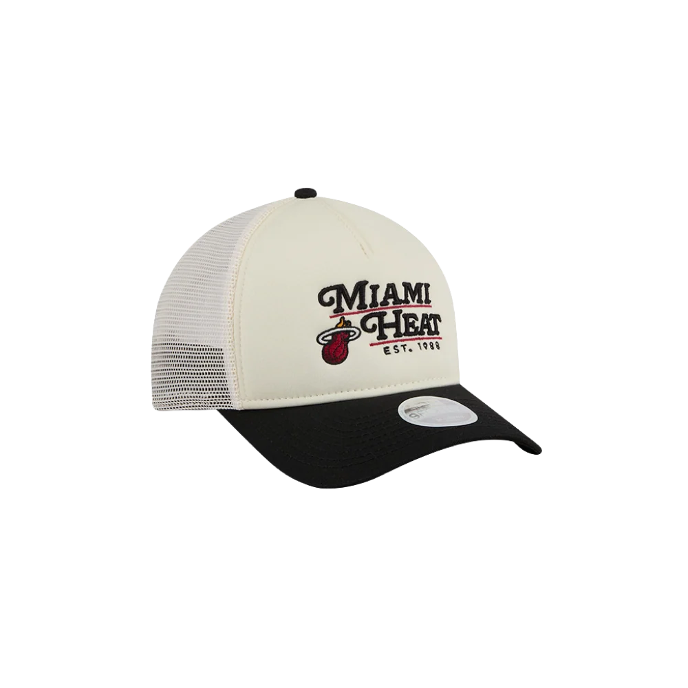 New Era Miami HEAT Retro A-Frame Snapback 5 New Era Miami HEAT Retro A-Frame Snapback